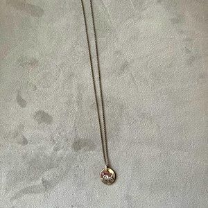 James Avery MJG monogram necklace